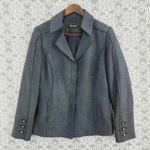 John‎ Meyer Collection Navy Pattern Women's Blazer 12